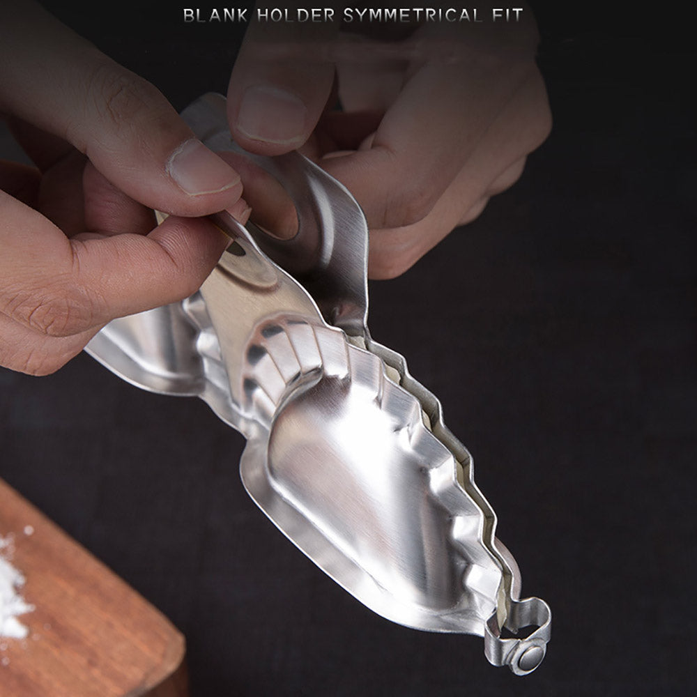 Stainless Steel Double Dumpling Press Mold by HitMyNeed