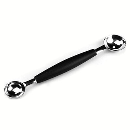 Stainless Steel Double-Ended Melon Ball Scoop Spoon by HitMyNeed