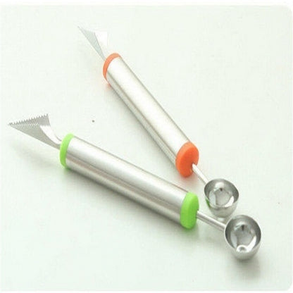 Stainless Steel Double-Ended Melon Scooper Tool by HitMyNeed