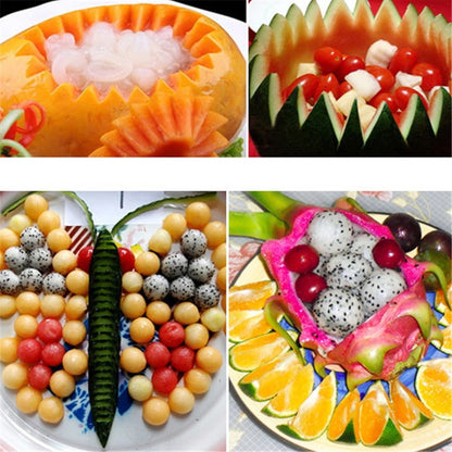 Stainless Steel Double-Ended Melon Scooper Tool by HitMyNeed