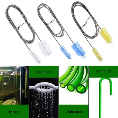 Stainless Steel Double Head Aquarium Cleaning Brush by HitMyNeed