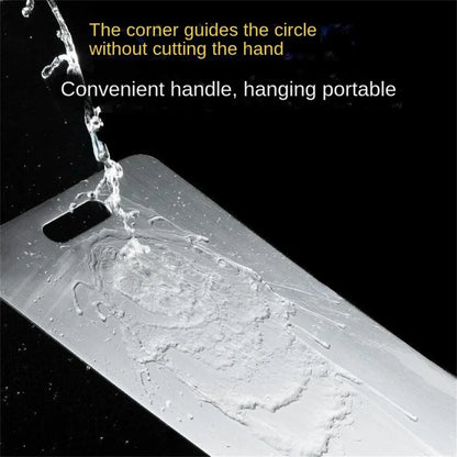Stainless Steel Double-Sided Cutting & Kneading Board by HitMyNeed