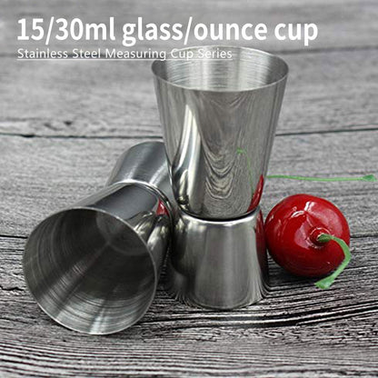 Stainless Steel Double-Sided Liquor Measurer Jigger by HitMyNeed
