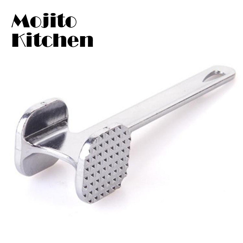 Stainless Steel Double-Sided Meat Tenderizer Hammer by HitMyNeed