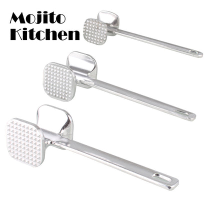 Stainless Steel Double-Sided Meat Tenderizer Hammer by HitMyNeed