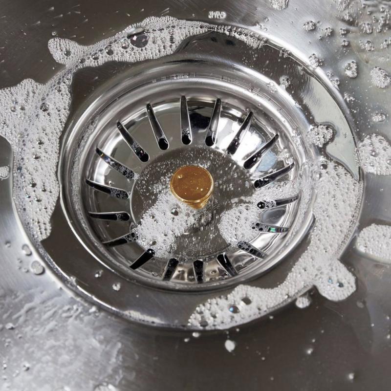 Stainless Steel Drain Filter Sink Strainer with Handle by HitMyNeed