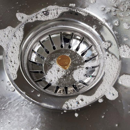 Stainless Steel Drain Filter Sink Strainer with Handle by HitMyNeed