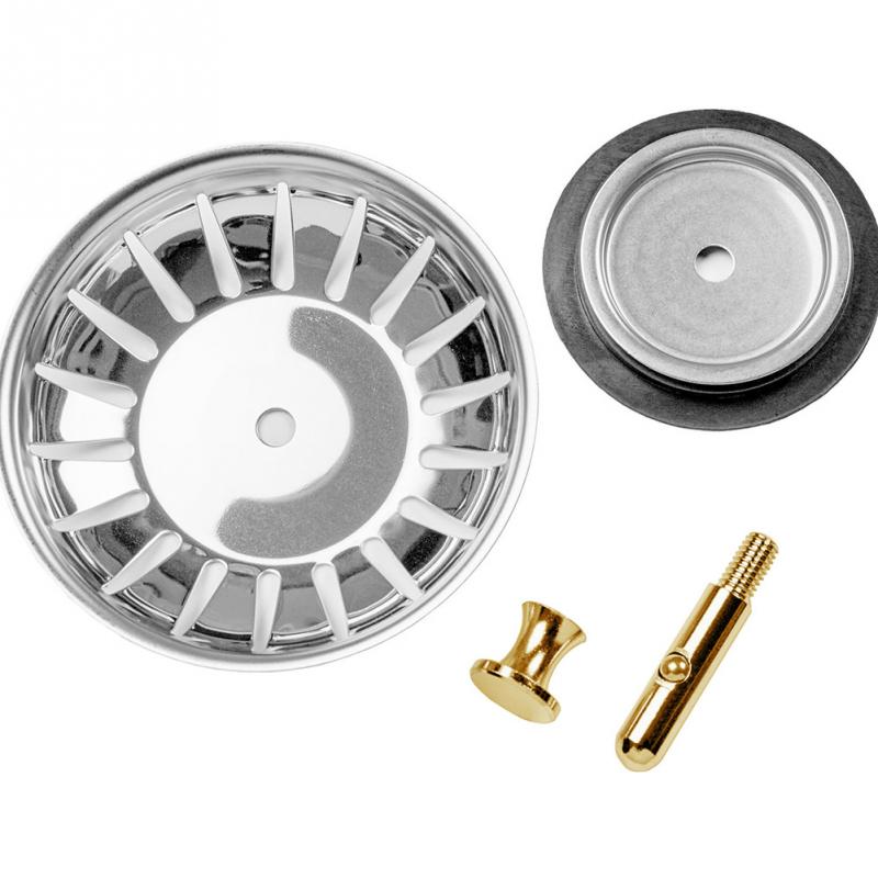 Stainless Steel Drain Filter Sink Strainer with Handle by HitMyNeed
