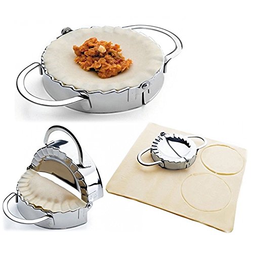 Stainless Steel Dumpling Press Maker Mold by HitMyNeed