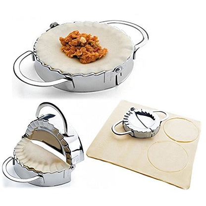 Stainless Steel Dumpling Press Maker Mold by HitMyNeed