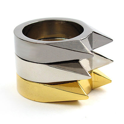 Stainless Steel EDC Self-Defense Safety Ring by HitMyNeed