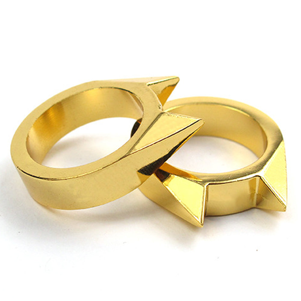 Stainless Steel EDC Self-Defense Safety Ring by HitMyNeed