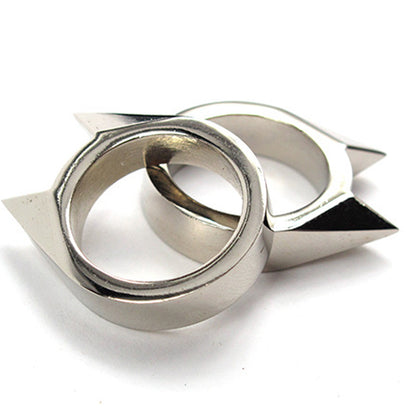 Stainless Steel EDC Self-Defense Safety Ring by HitMyNeed