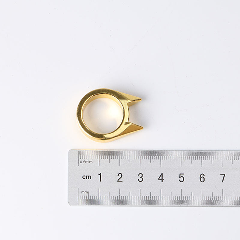Stainless Steel EDC Self-Defense Safety Ring by HitMyNeed