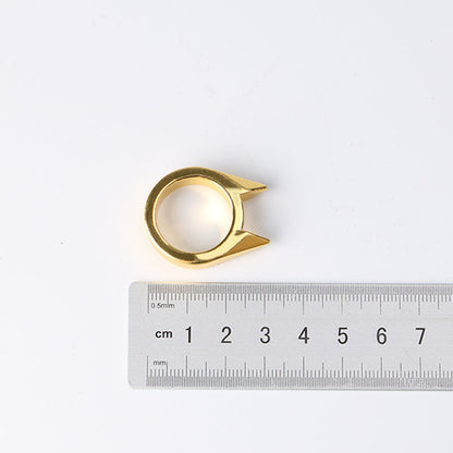 Stainless Steel EDC Self-Defense Safety Ring by HitMyNeed