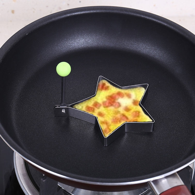 Stainless Steel Egg and Pancake Mold Set by HitMyNeed
