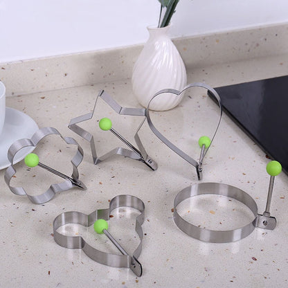 Stainless Steel Egg and Pancake Mold Set by HitMyNeed