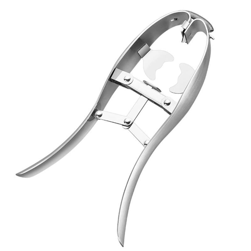 Stainless Steel Egg Breaker Tool by HitMyNeed