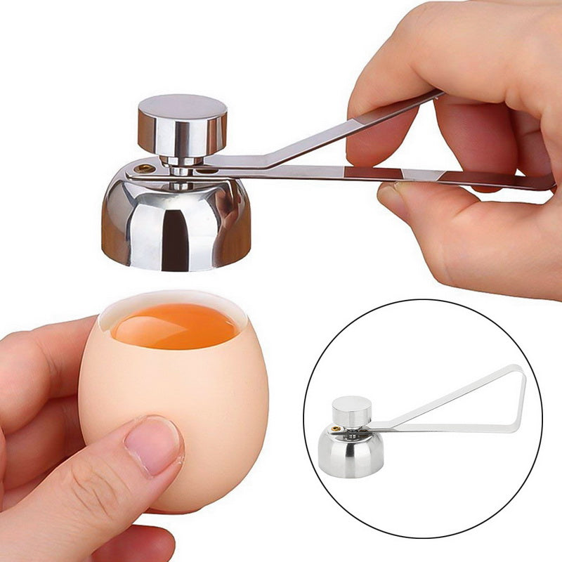 Stainless Steel Egg Cracker Shell Cutter Tool by HitMyNeed