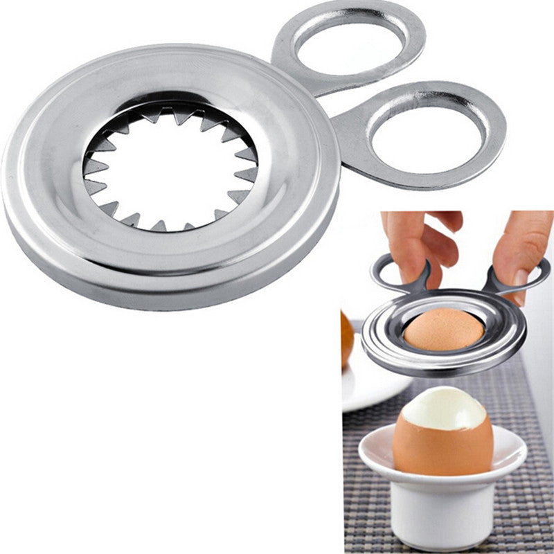 Stainless Steel Egg Shell Cracker Tool by HitMyNeed