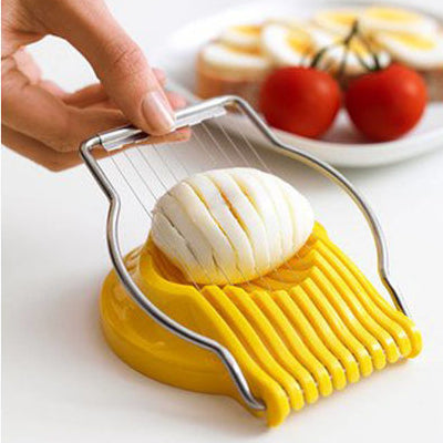 Stainless Steel Egg Slicer with 8 Cutting Wires by HitMyNeed