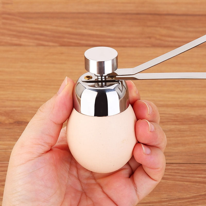 Stainless Steel Egg Top Cutter & Eggshell Opener by HitMyNeed