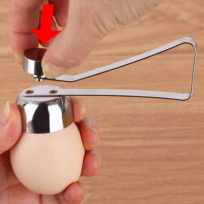 Stainless Steel Egg Top Cutter & Eggshell Opener by HitMyNeed