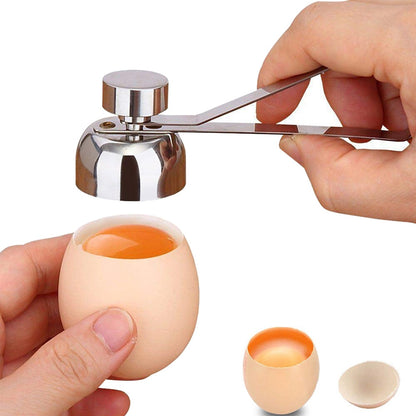Stainless Steel Egg Topper Cutter Shell Opener by HitMyNeed