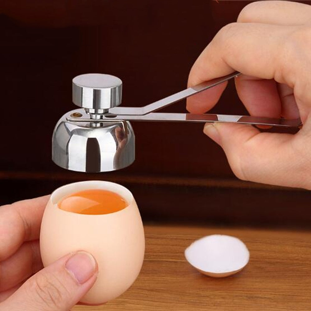 Stainless Steel Egg Topper Cutter Shell Opener by HitMyNeed