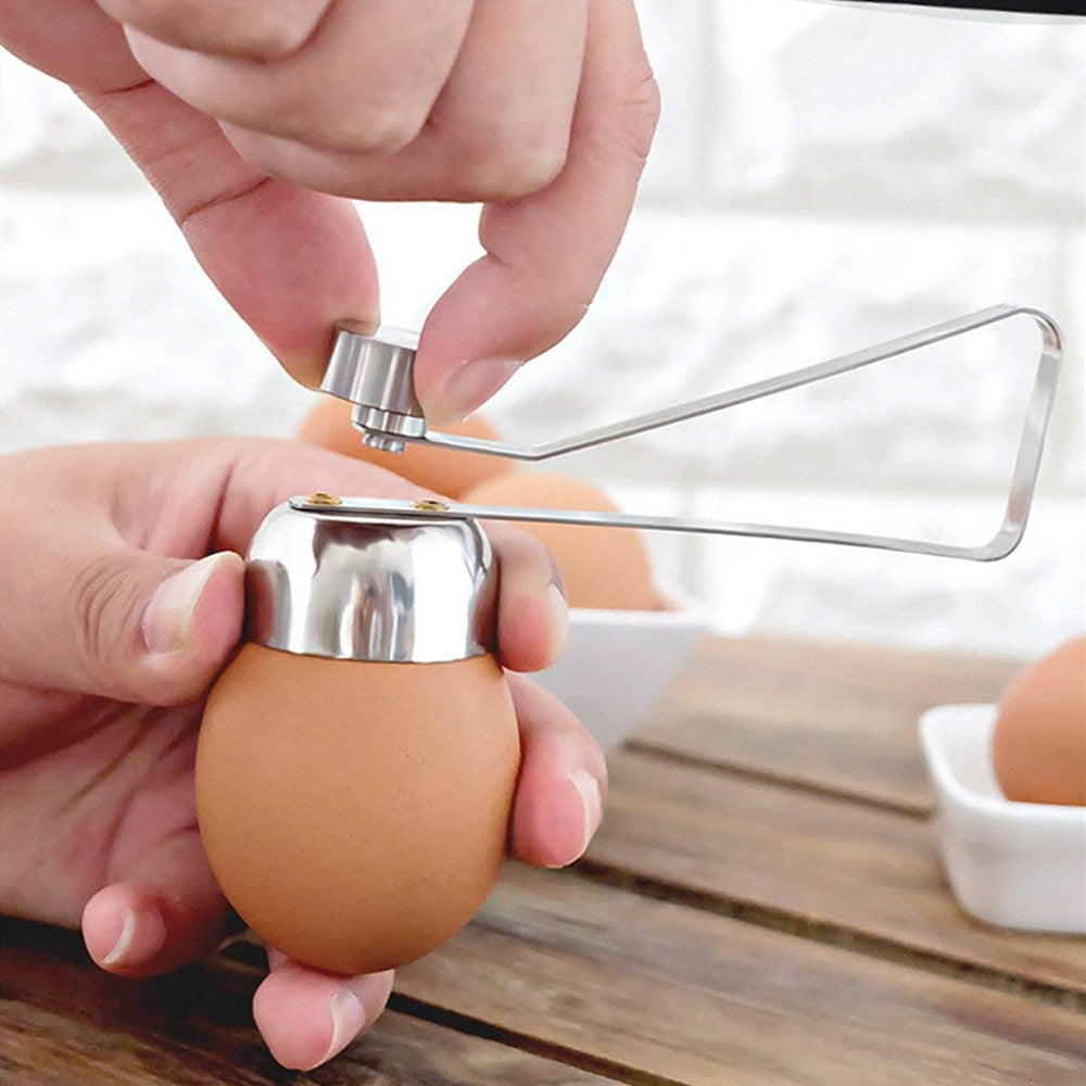 Stainless Steel Egg Topper Cutter Shell Opener by HitMyNeed