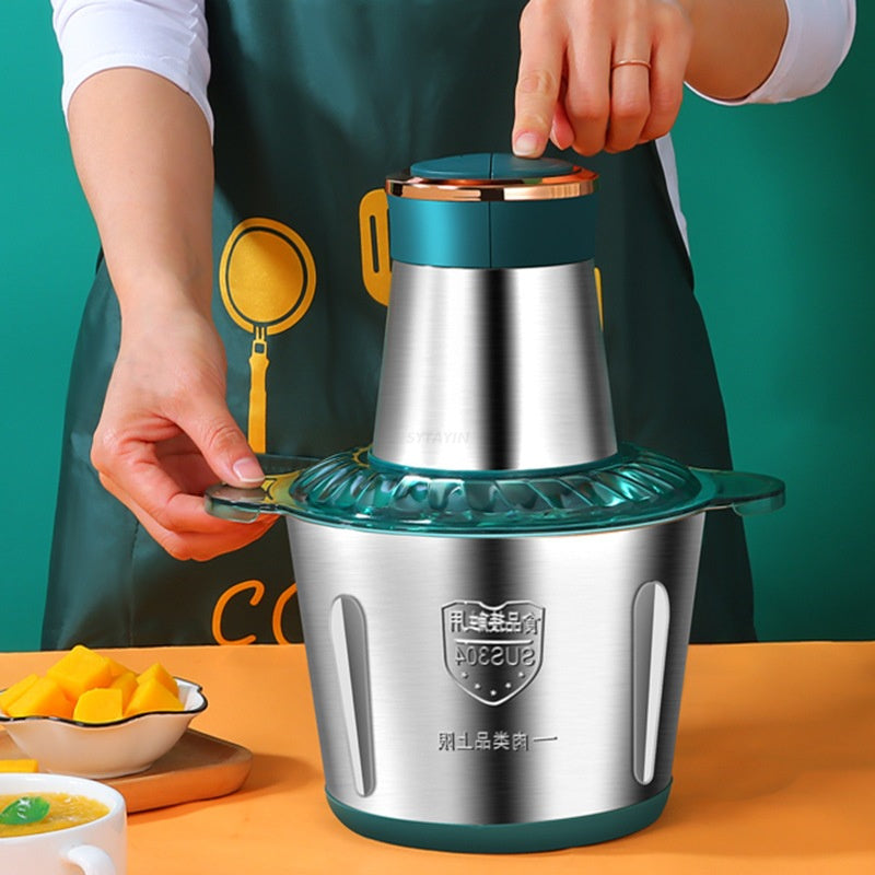 Stainless Steel Electric Meat Grinder 3L 250W by HitMyNeed
