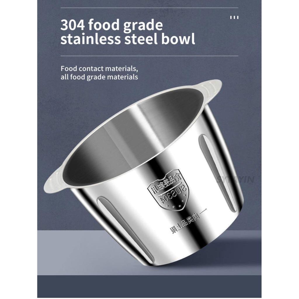 Stainless Steel Electric Meat Grinder 3L 250W by HitMyNeed