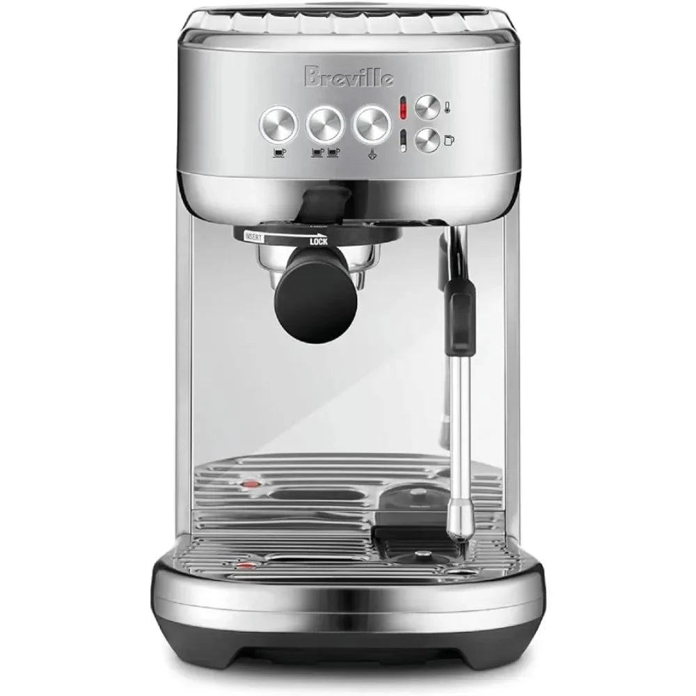 Stainless Steel Espresso Machine with Frothing Wand by HitMyNeed