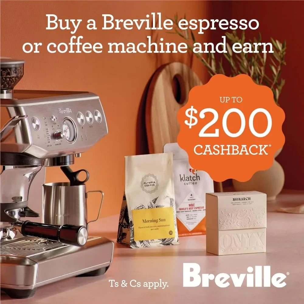 Stainless Steel Espresso Machine with Frothing Wand by HitMyNeed