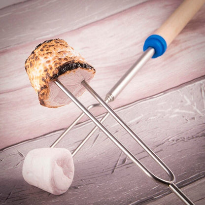 Stainless Steel Extendable Toasting Fork by HitMyNeed