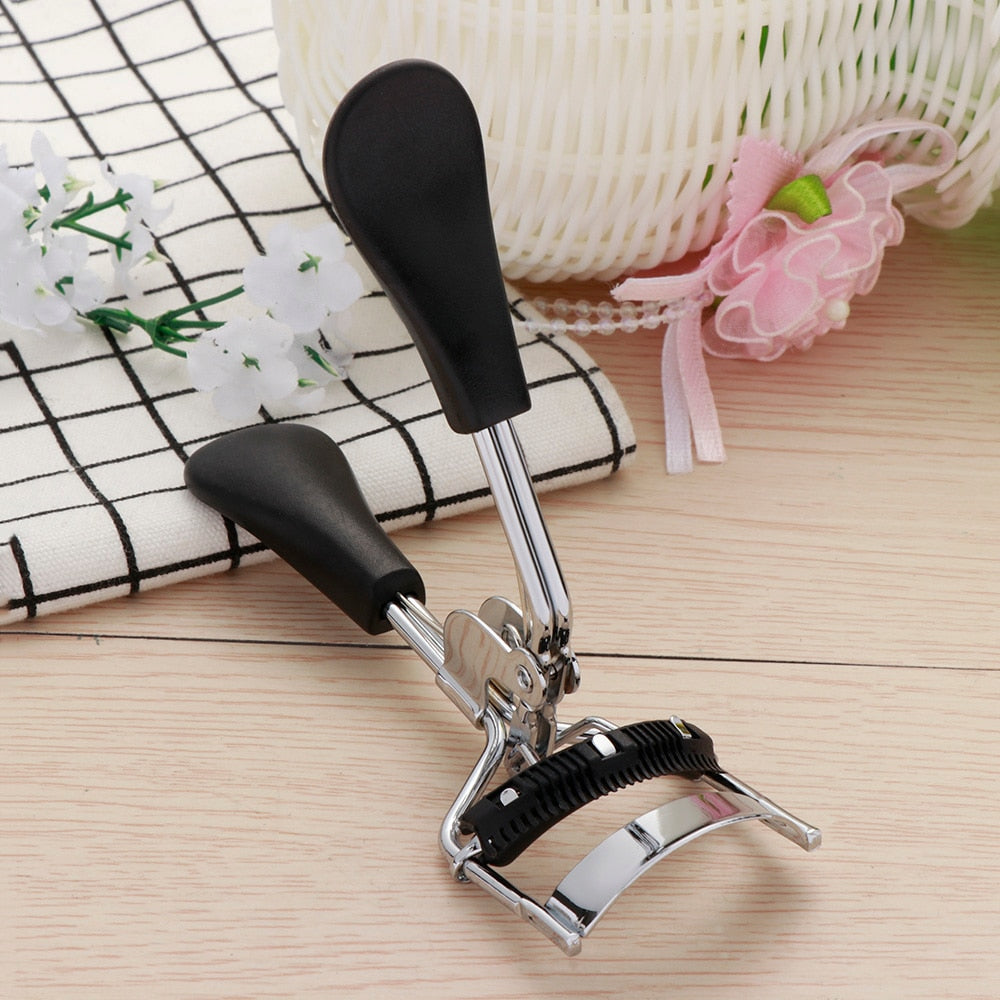 Stainless Steel Eyelash Curler with Comb by HitMyNeed