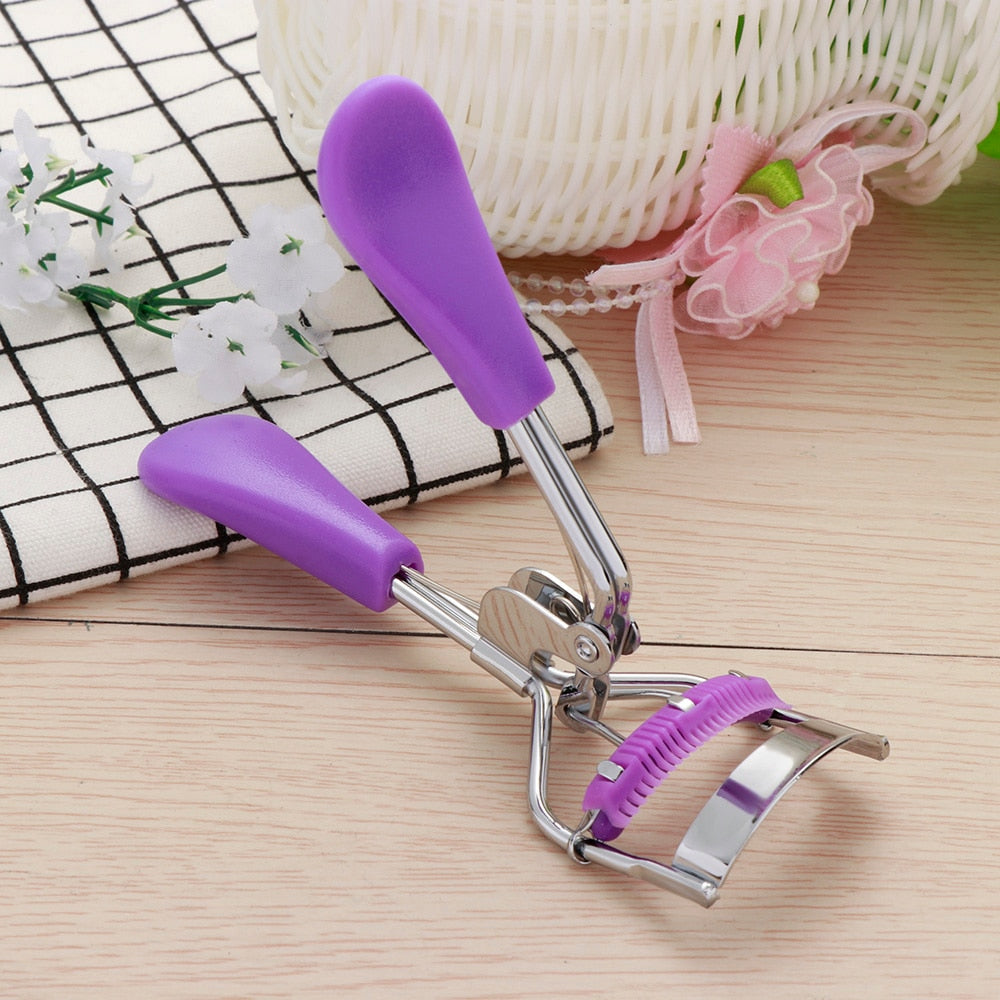 Stainless Steel Eyelash Curler with Comb by HitMyNeed