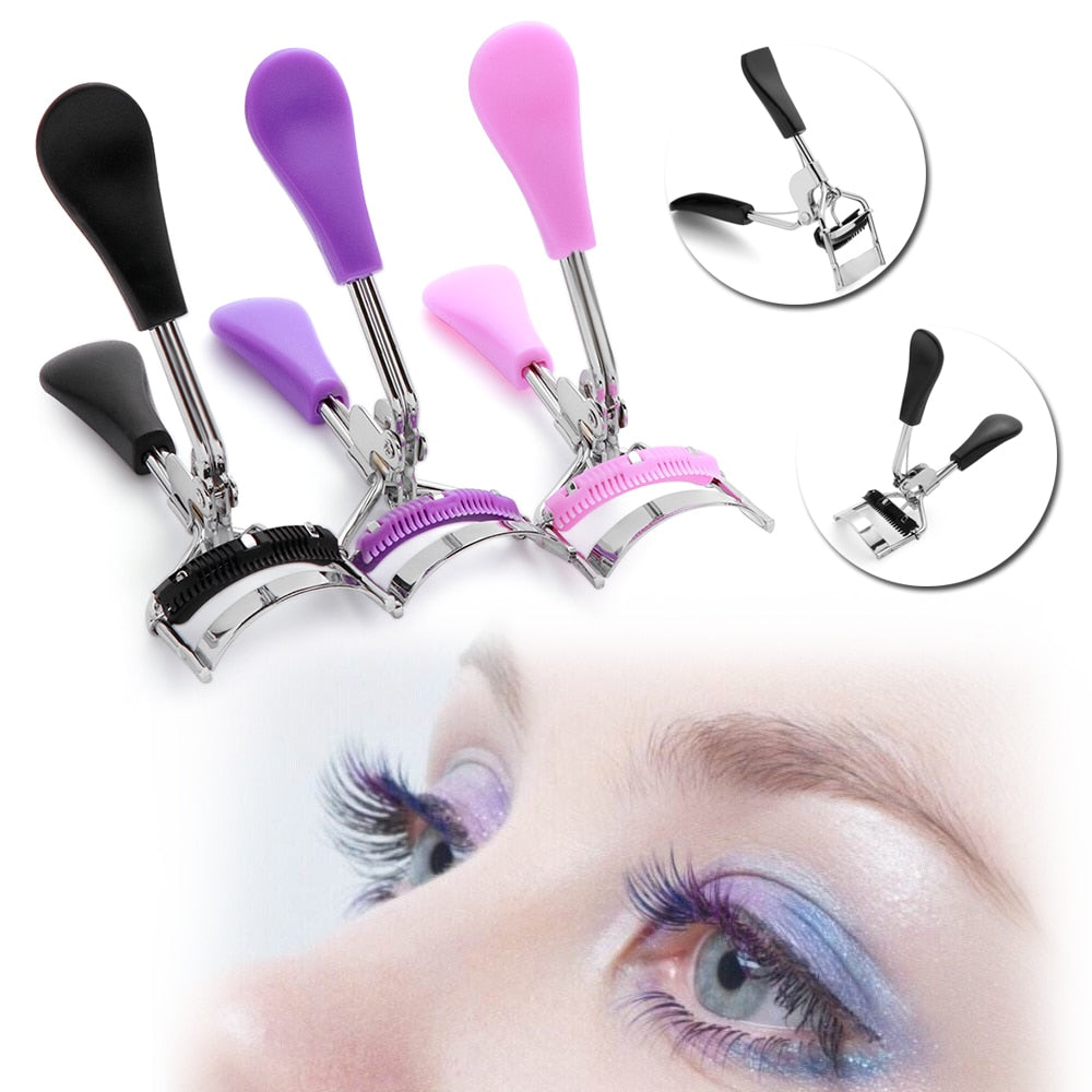 Stainless Steel Eyelash Curler with Comb by HitMyNeed