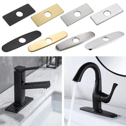 Stainless Steel Faucet Hole Cover Plate by HitMyNeed