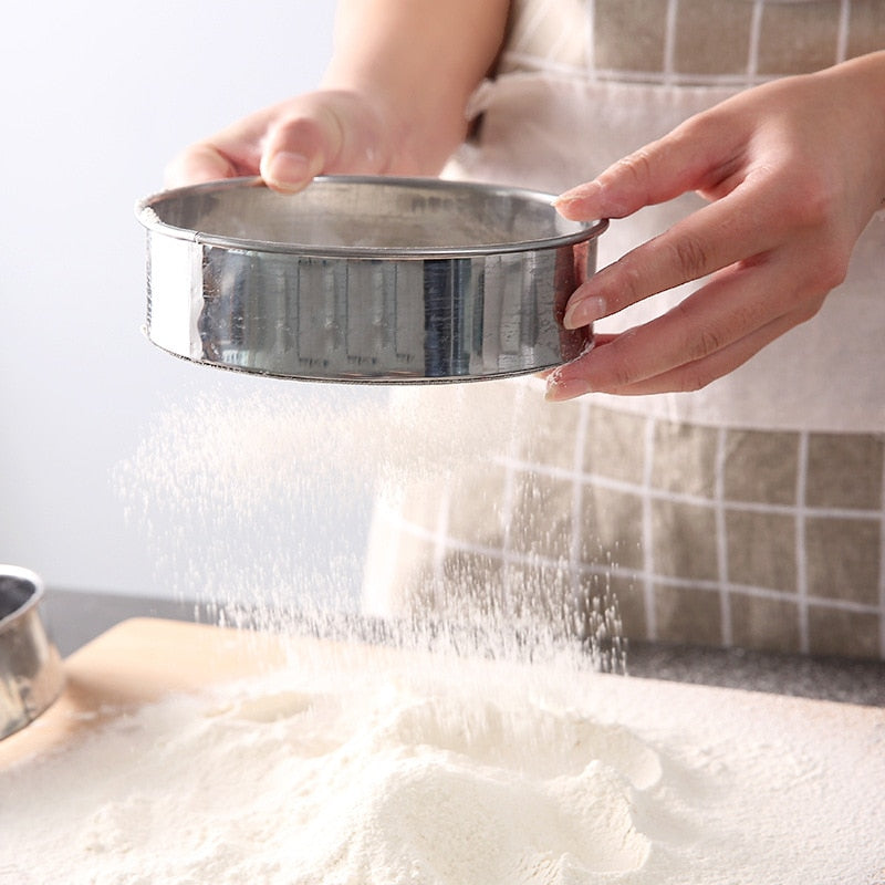 Stainless Steel Fine Mesh Sieve Sifter Strainer by HitMyNeed