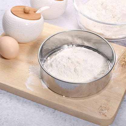 Stainless Steel Fine Mesh Sieve Sifter Strainer by HitMyNeed