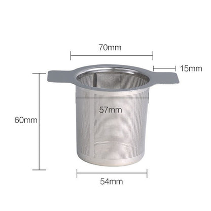 Stainless Steel Fine Mesh Tea Infuser with Lid by HitMyNeed