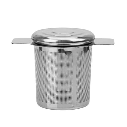 Stainless Steel Fine Mesh Tea Infuser with Lid by HitMyNeed