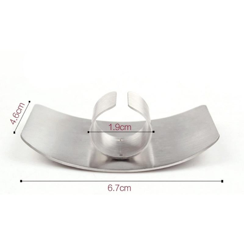 Stainless Steel Finger Guard for Safe Chopping by HitMyNeed