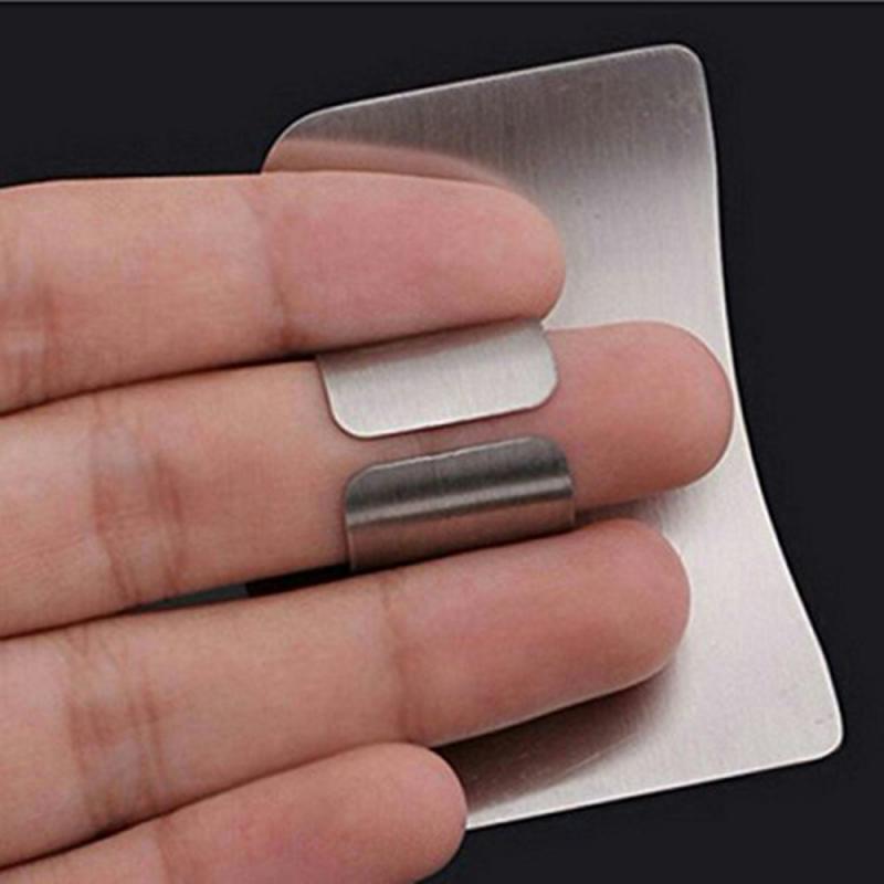 Stainless Steel Finger Guard for Safe Chopping by HitMyNeed