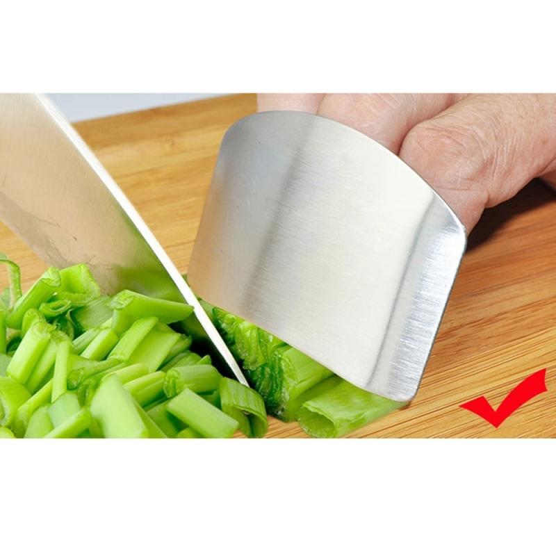 Stainless Steel Finger Guard for Safe Food Chopping by HitMyNeed