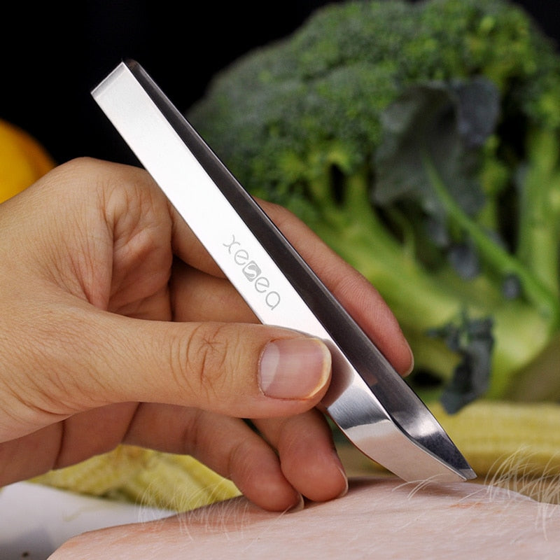 Stainless Steel Fish Bone Tweezers 12cm by HitMyNeed