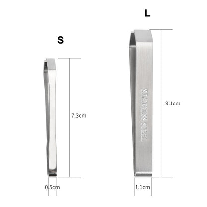 Stainless Steel Fish Bone Tweezers Set (3 pcs) by HitMyNeed