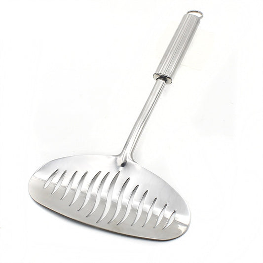 Stainless Steel Fish Spatula with Non-Slip Handle by HitMyNeed