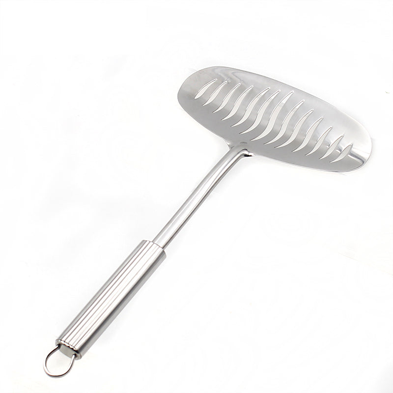 Stainless Steel Fish Spatula with Non-Slip Handle by HitMyNeed